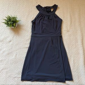 Banana Republic Blue Gray Color Dress Size 4